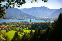 Blick auf Bad Wiessee