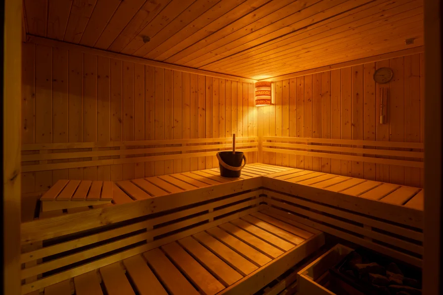 ...mit Sauna