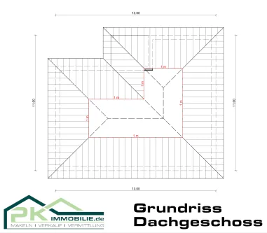 Grundriss DG_Bungalow_2_PKI - Haus kaufen in Herschbach(Oberwesterwald) - kompakter Neubau Bungalow mit Grundstück in 56414 Herschbach