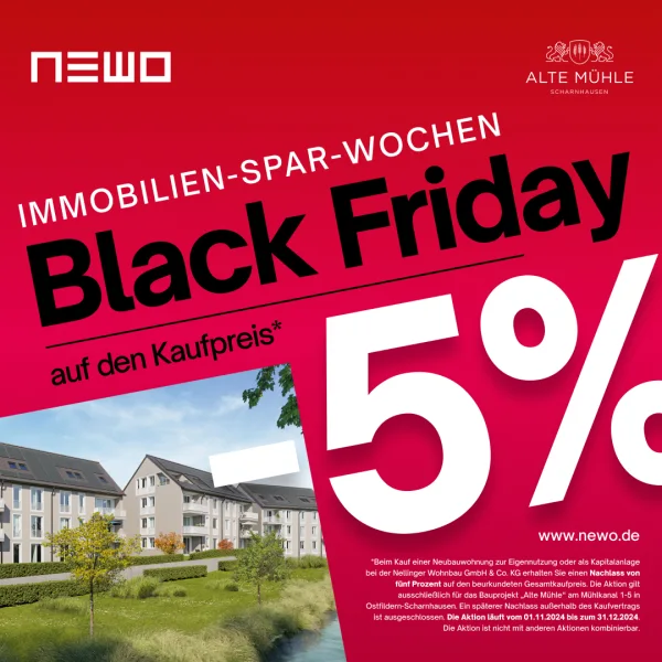 Black Friday Aktion  - Wohnung kaufen in Ostfildern - Alte Mühle - Wohnen mit Stil