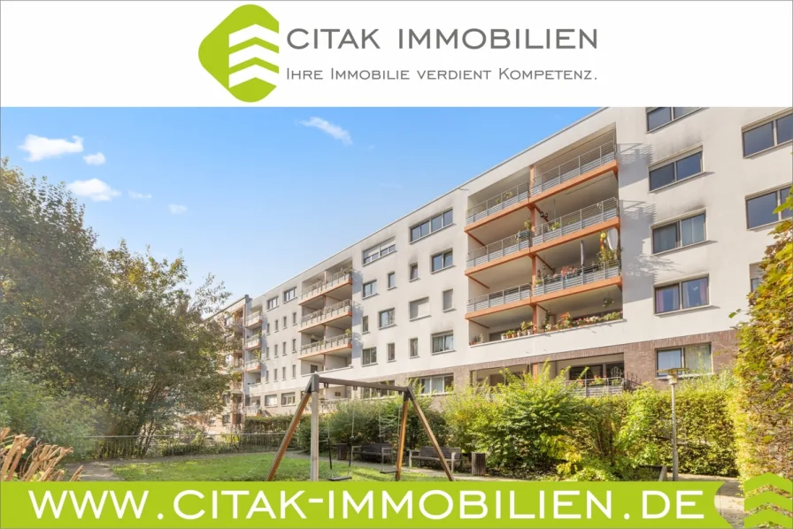 4 Zimmer Wohnung in Köln Zollstock - Wohnung kaufen in Köln - Moderne 4 Zimmer Wohnung mit 2 Loggien, Einbauküche und Tiefgaragenstellplatz in Köln-Zollstock