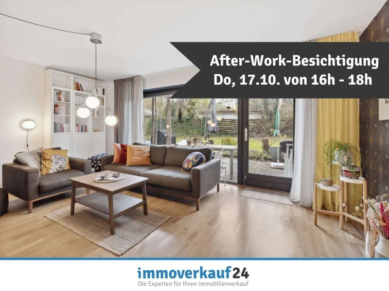 immoverkauf24 - Wohnung kaufen in Hamburg - Familiengerechte 4 Zimmer Wohnung im grünen Sülldorf!