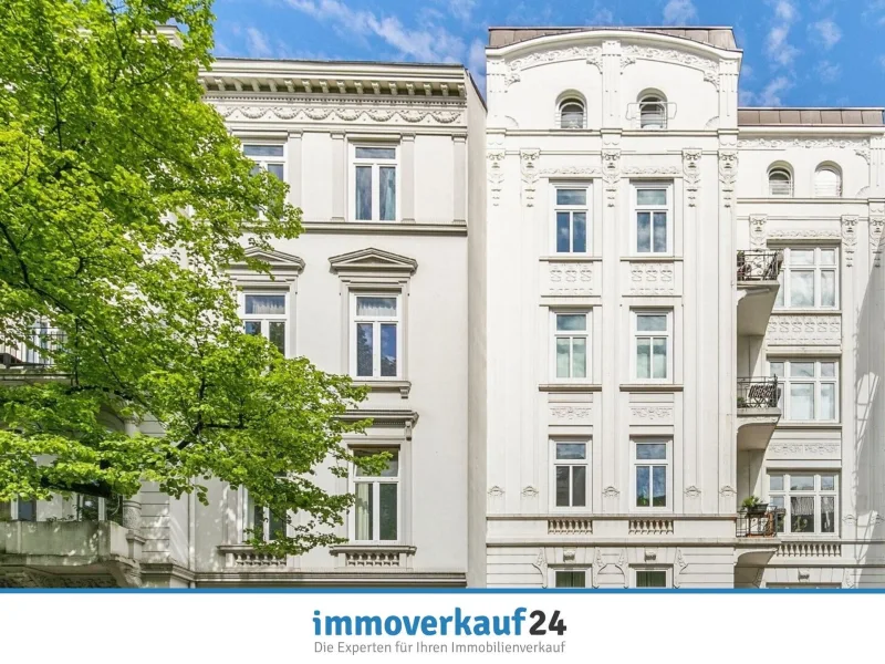 immoverkauf24 - Wohnung kaufen in Hamburg - Hereinspaziert: familiengerechte 4,5 Zimmer im Jugendstil in Rotherbaum