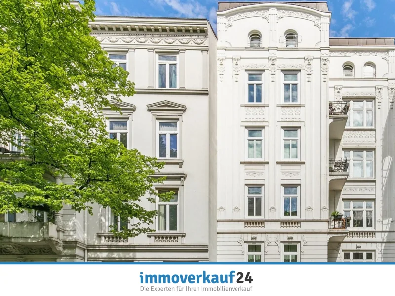 Titelbild - Wohnung kaufen in Hamburg - Hereinspaziert: familiengerechte 4,5 Zimmer im Jugendstil in Rotherbaum