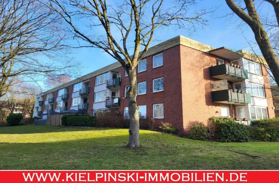 familienfreundliches Wohnen - Wohnung kaufen in Hamburg - Gut geschnittene 3-Zi.-ETW mit sonnigem Balkon in ruhiger Lage 