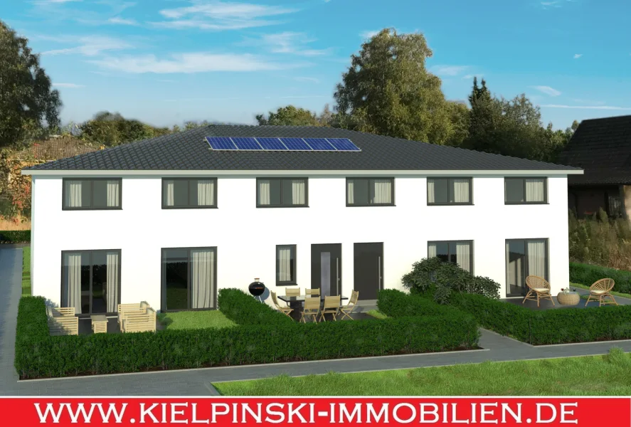 Neubau-MFH - Haus kaufen in Hamburg - Neubau-MFH mit 6 ETW (KfW55-Standard + Energieeff. A+) + 3 Stellplätzen - 24-fach - Niendorf!