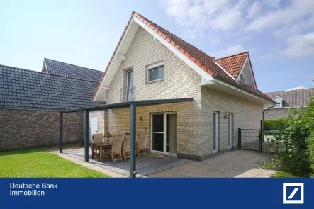 Gartenansicht - Haus kaufen in Gronau - Modernes Einfamilienhaus in Top-Lage von Epe