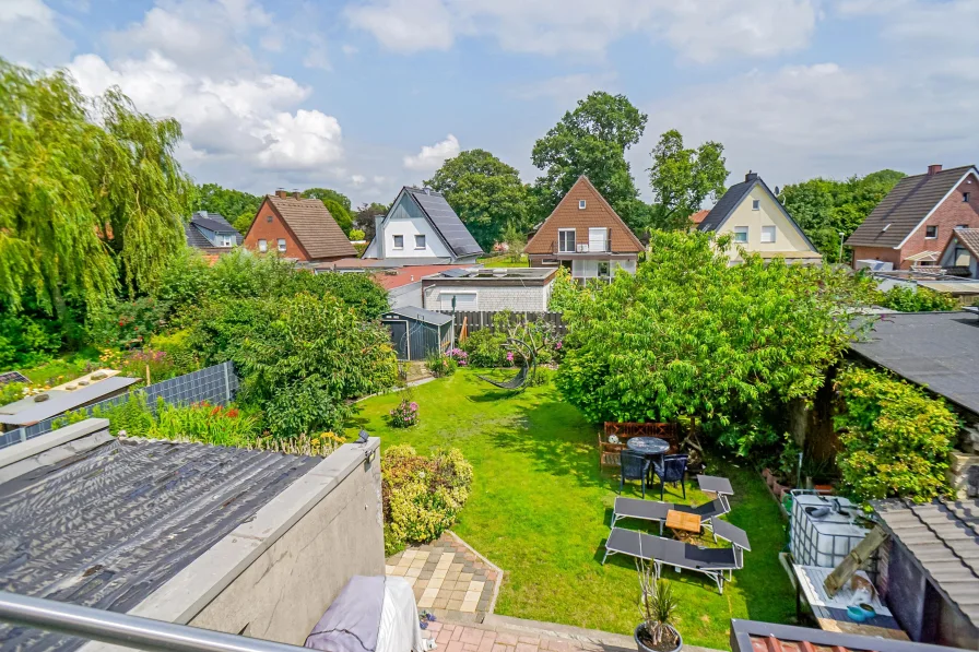 Blick von der Dachterrasse