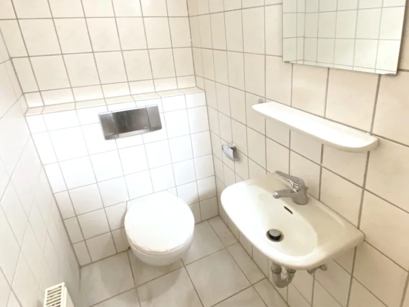 Gäste WC im Erdgeschoss