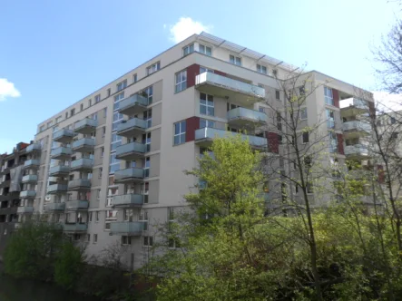 Außenansicht - Wohnung mieten in Hamburg - Lichtdurchflutete Single- oder Pärchenwohnung mit toller Dachterrasse