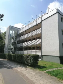 Aussenansicht - Wohnung mieten in Braunschweig - Ideale Single- oder Studentenwohnung!  Bereits modernisiert