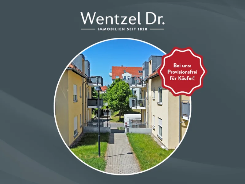 Außenansicht - Wohnung kaufen in Leipzig - 1-Zimmer Wohnung mit Terrasse und Tiefgaragenstellplatz im Norden der Stadt
