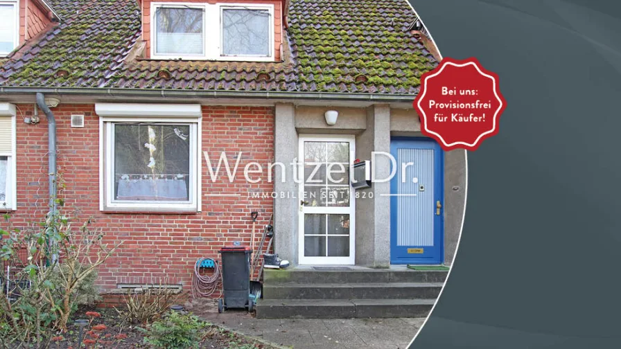  - Haus kaufen in Hamburg - PROVISIONSFREI FÜR KÄUFER - Klein aber fein - Reihenmittelhaus in Hamburg-Langenhorn
