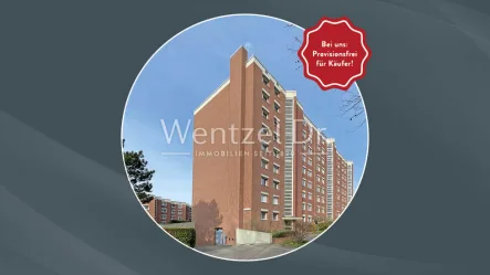  - Wohnung kaufen in Hamburg - PROVISIONSFREI FÜR KÄUFER - Wohnen mit Ausblick - 3-Zimmer-Wohnung inkl. Tiefgarage