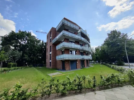 Außenansicht - Wohnung mieten in Hamburg - Gutgeschnittene 1 Zimmerwohnung in Jenfeld