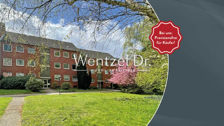 Willkommen - Wohnung kaufen in Wedel - PROVISIONSFREI für Käufer - kompakte Wohnung in ruhiger Lage
