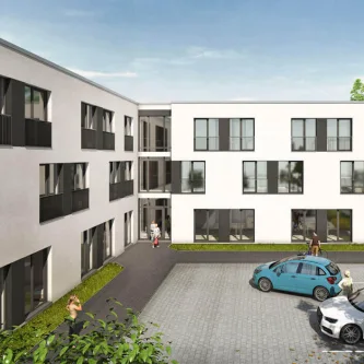 Außenansicht  - Wohnung mieten in Potsdam - Möbiliertes Apartment für Studierende!