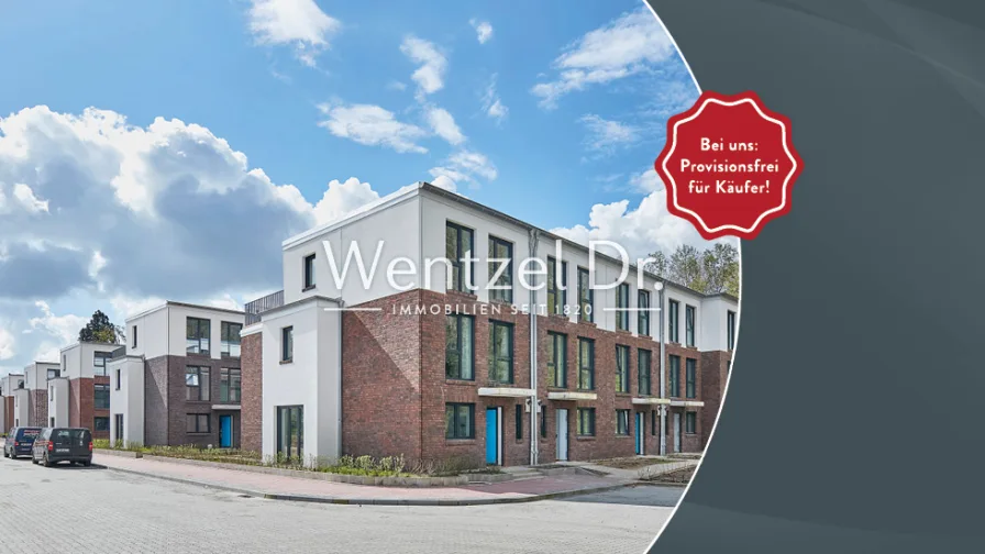 Titelbild - Haus kaufen in Dollern - Provisionsfrei und zum Top-Preis: Bezugsfertiges Neubau-Reihenhaus mit hochwertiger Ausstattung