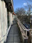 sonniger Balkon