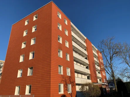 Außenansicht - Wohnung mieten in Schenefeld - Schöne Singlewohnung mit großem Balkon - Nahe des Stadtzentrums Schenefeld