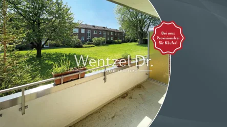 - Wohnung kaufen in Hamburg-Rahlstedt - PROVISIONSFREI für Käufer: ERBPACHT! Helle Eigentumswohnung in dritter Reihe.