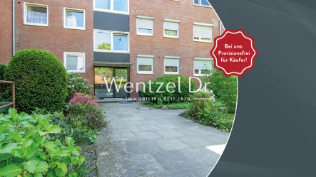 Titelbild - Wohnung kaufen in Hamburg - Provisionsfrei für Käufer - Sonnige Wohnung im grünen Stadtteil Harburg-Langenbek