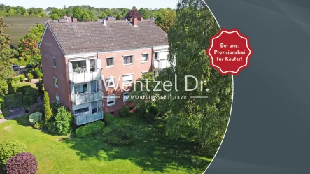 Titelbild - Wohnung kaufen in Hamburg - Provisionsfrei für Käufer - Sonnige Wohnung im grünen Stadtteil Harburg-Langenbek
