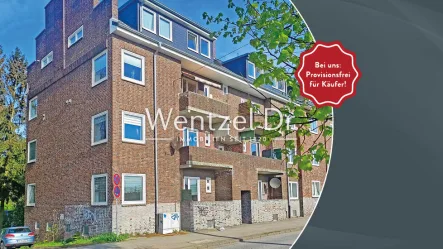 Außenansicht - Wohnung kaufen in Hamburg - PROVISIONSFREI für Käufer – Frei lieferbare 2-Zimmer Eigentumswohnung in Hamburg Bergedorf