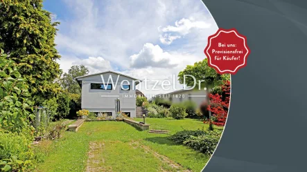 Außenansicht - Haus kaufen in Leipzig / Grünau-Siedlung - Provisionsfrei! Großes Tinyhouse mit Garten, Pool & Sauna am Kulkwitzer See