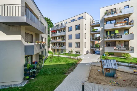 Hausansicht Hinterhof  - Wohnung mieten in Dresden - Großzügige 1-Raumwohnung in der Dresdner Neustadt