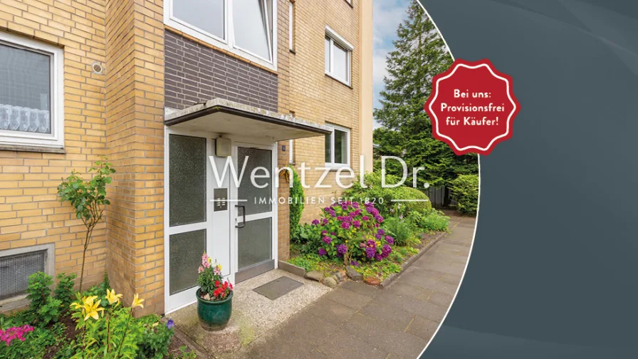 Titelbild - Wohnung kaufen in Tostedt - Provisionsfrei für Käufer - Gut geschnittene Wohnung im Hochparterre mit großem Balkon