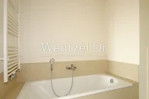 Ansicht Badewanne