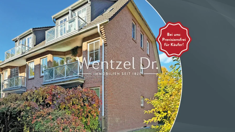 Startbild - Wohnung kaufen in Ahrensburg - PROVISIONSFREI für Käufer – Ideale Wohnung mit Balkon inkl. Stellplatz!