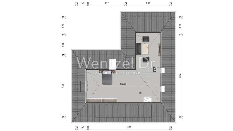 Grundriss Dachgeschoss