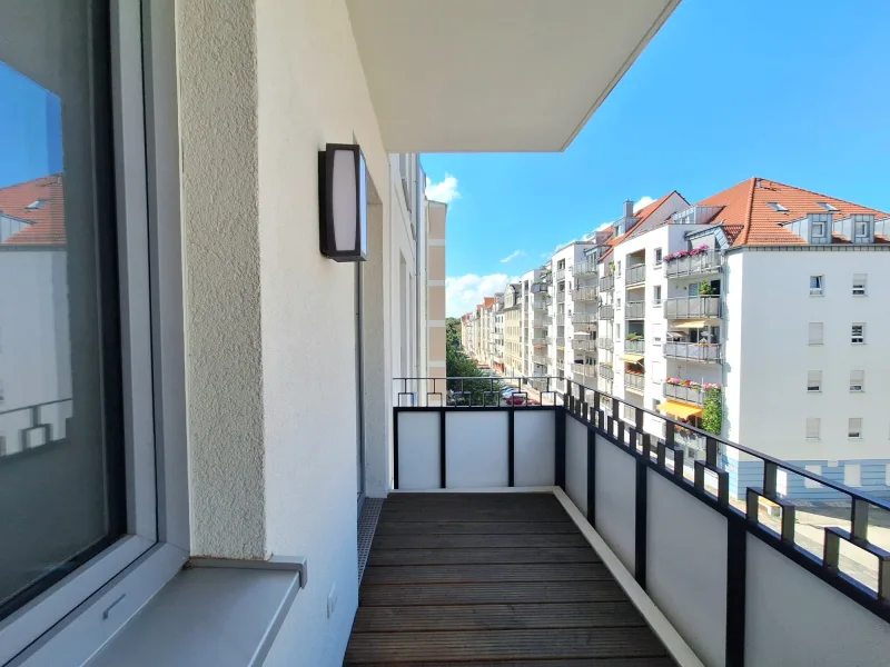 gemütlicher Balkon