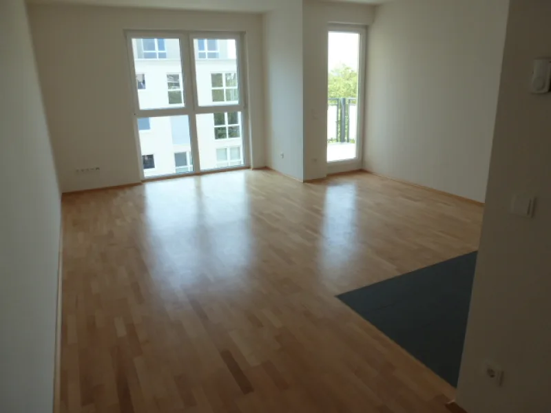 Bsp. Wohnzimmer - Wohnung mieten in Düsseldorf - Helle 2-Zimmer Wohnung in gepflegter Anlage