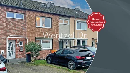 Außenansicht - Haus kaufen in Norderstedt - PROVISIONSFREI FÜR KÄUFER - Gepflegtes Reihenmittelhaus in ruhiger Wohnstraße Norderstedts