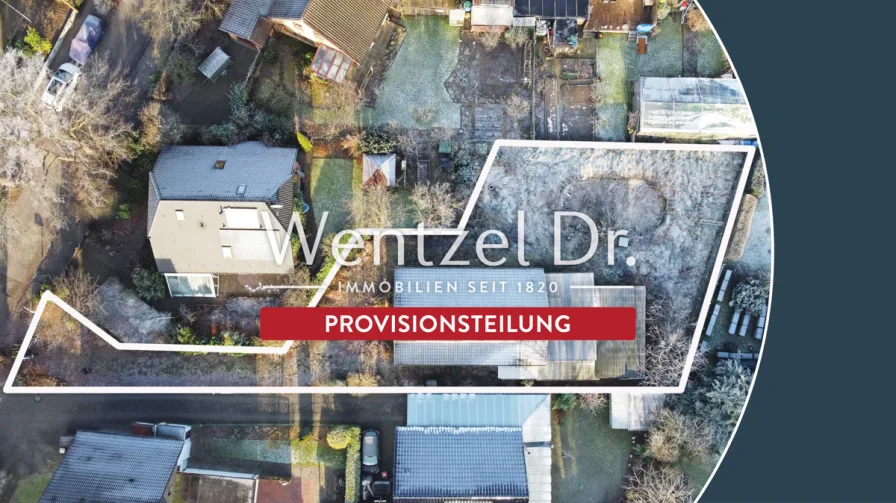  - Grundstück kaufen in Hamburg Bramfeld - Baugrundstück mit Baugenehmigung für ein Doppelhaus/ Einfamilienhaus nähe Grootmoor!