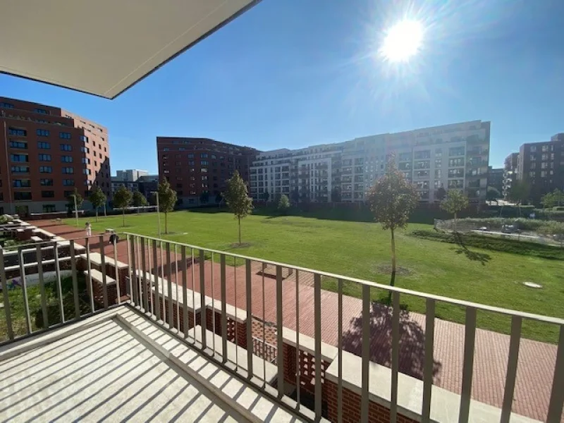 Beispiel Balkon  - Wohnung mieten in Hamburg - City-Living mit traumhaften Ausblick ins Grüne