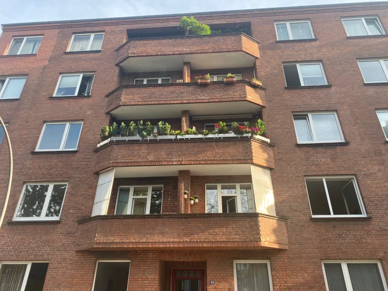 Außenansicht - Wohnung mieten in Hamburg - Im schönen Uhlenhorst!