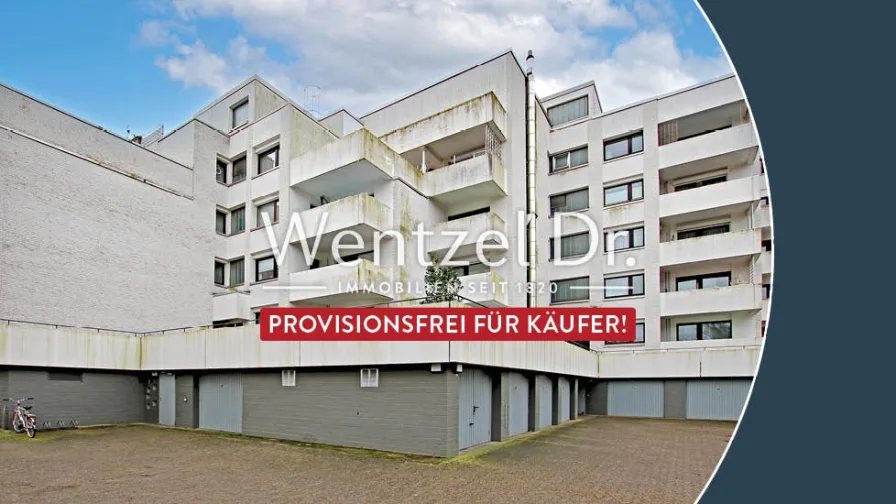 Außenansicht - Wohnung kaufen in Buxtehude - Provisionsfrei für Käufer - Zentraler geht es kaum! Großzügige 4-Zimmer Wohnung mitten in Buxtehude