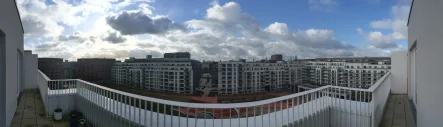 Ausblick  - Wohnung mieten in Hamburg - Wohnen mit Weitblick und schöner Dachterrasse