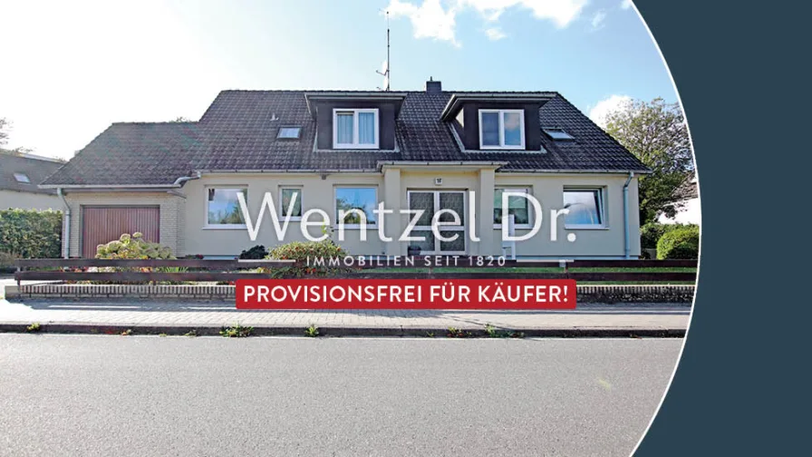 Außenansicht - Wohnung kaufen in Norderstedt - PROVISIONSFREI für Käufer - vermietete 3 Zimmer Wohnung mit Garage