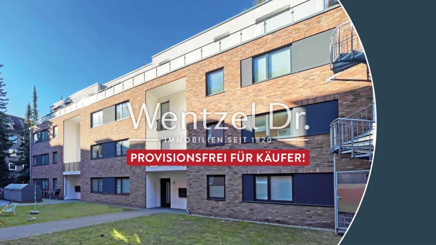  - Wohnung kaufen in Hamburg-Winterhude - PROVISIONSFREI für Käufer: Baujahr 2012 - Ideale Wohnung mit Balkon in rückwärtiger Lage inkl. TG-Stellplatz