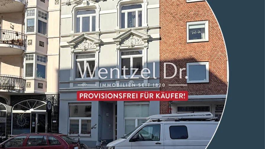 Titelbild - Wohnung kaufen in Hamburg - PROVISIONSFREI für Käufer - Wohnstudio mit Terrasse und eigenem Garten in Eimsbüttel