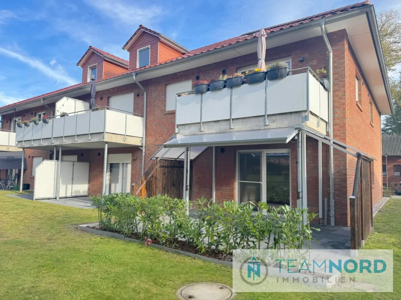 Außenansicht - Wohnung mieten in Bad Bevensen / Medingen - Neuwertige Erdgeschosswohnung mit großer Terrasse