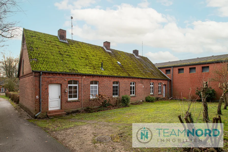 Außenansicht - Haus kaufen in Barum - Tätendorf - Zwei Doppelhaushälften im Landhausstil – Ideal für Familien und kreative Köpfe