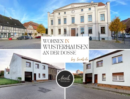 Titelbild - Haus kaufen in Wusterhausen/Dosse - Nutzbar als Ein-/Mehrfamilienhaus - großes Haus im Herzen von Wusterhausen/Dosse - 1h nach Berlin