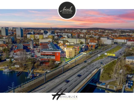 Havelblick - Wohnung kaufen in Potsdam - Exklusives Penthouse mit Wasserblick und ca. 120 m² großer Dachterrasse in direkter Innenstadtlage