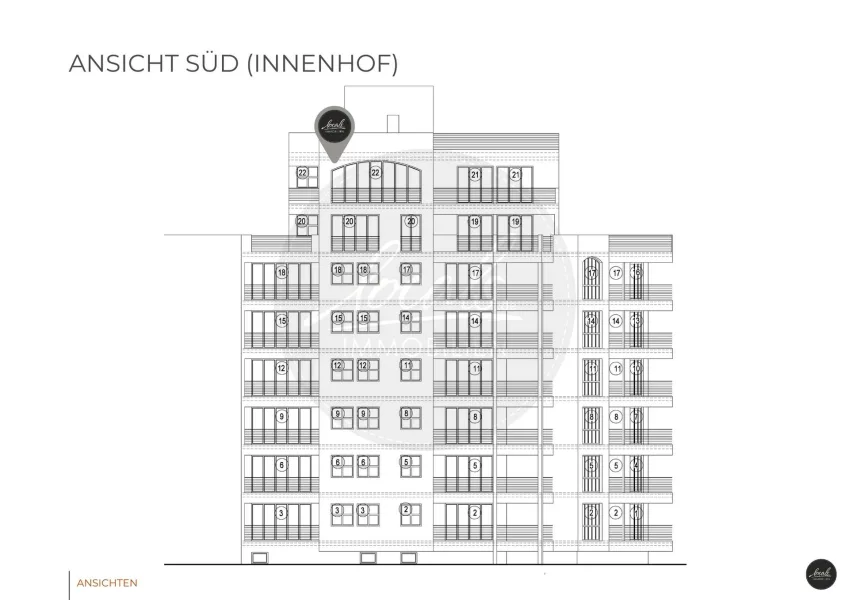 Ansicht Süd vom Innenhof (2)